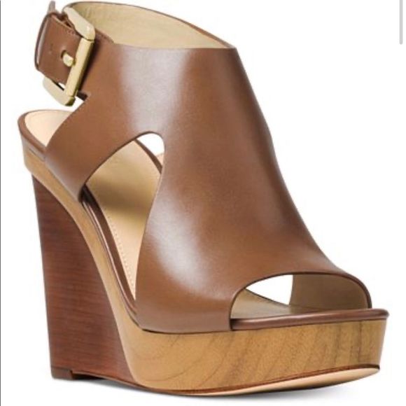 Michael Kors Josephine Wedge shoes size 8.5 - Picture 1 of 9